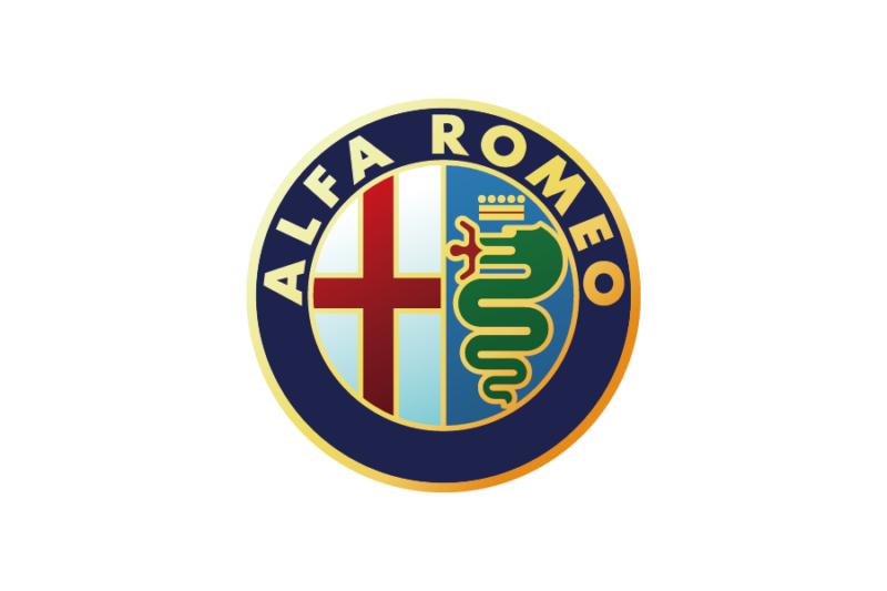アルファ・ロメオ（Alfa Romeo）無料ロゴ素材イラストダウンロード（AI・PNG形式）