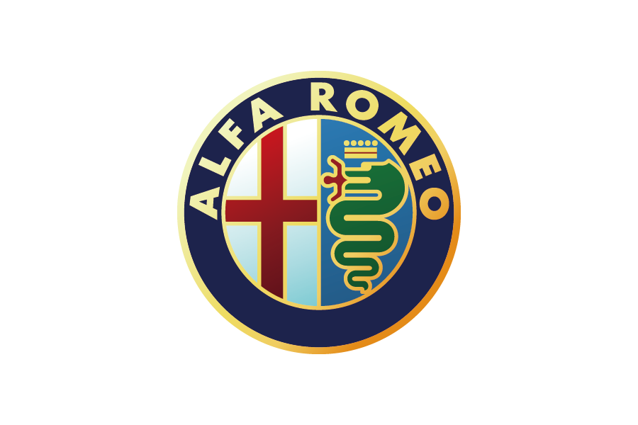 アルファ・ロメオ（Alfa Romeo）無料ロゴ素材イラストダウンロード（AI・PNG形式）