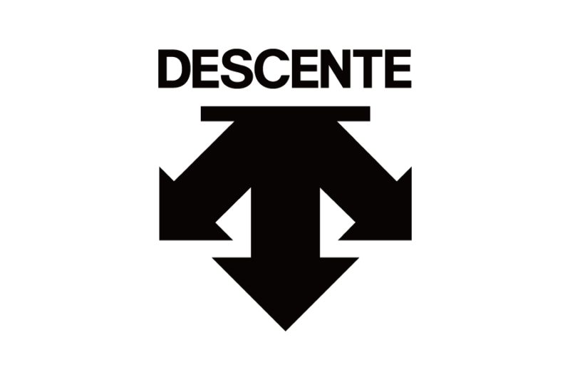 デサント（DESCENTE）無料ロゴ素材イラストダウンロード（AI・PNG形式）