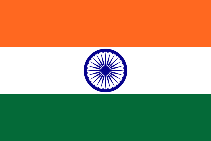 インドの国旗無料素材イラストダウンロード　ai png