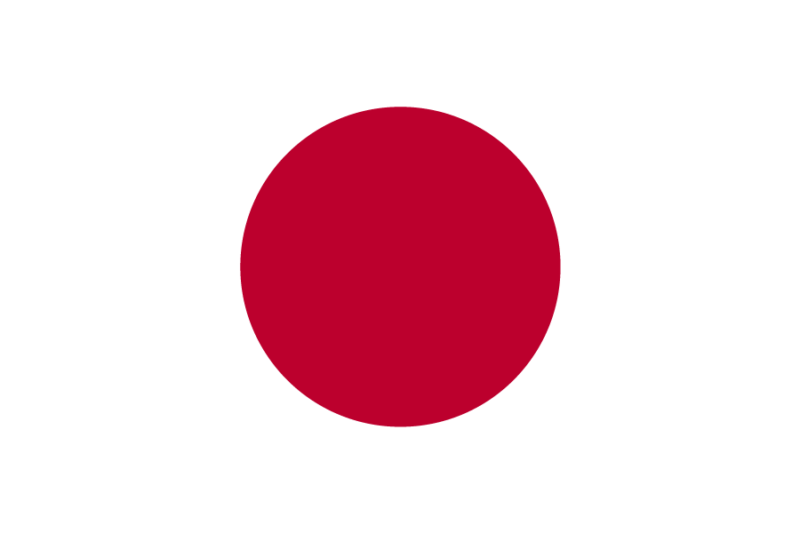 日本の国旗無料素材イラストダウンロード　ai png