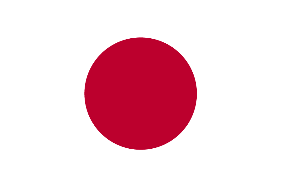日本の国旗無料素材イラストダウンロード　ai png