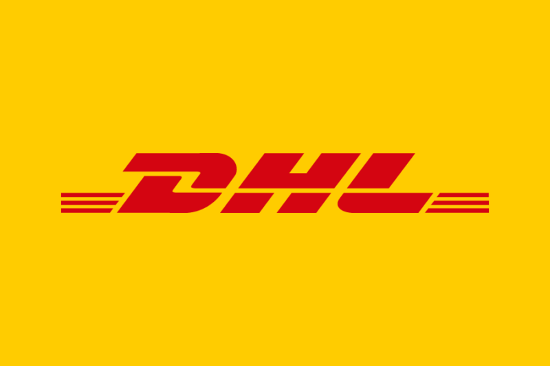 世界物流会社サービスDHL　ロゴデータ無料素材　フリー素材