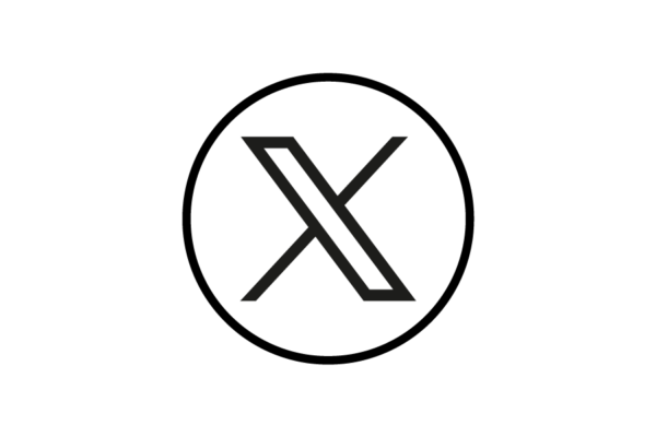 ソーシャルメディアエクス(X)　旧(ツイター twitter)　ロゴデータ無料素材　フリー素材 EPS PNG