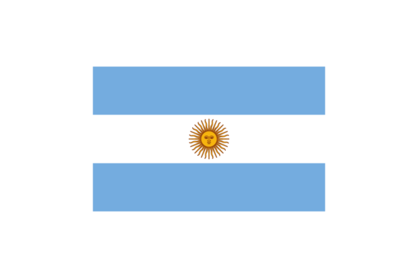 アルゼンチン (Argentina)国旗のフリー素材、無料素材イラストダウンロード　ai png