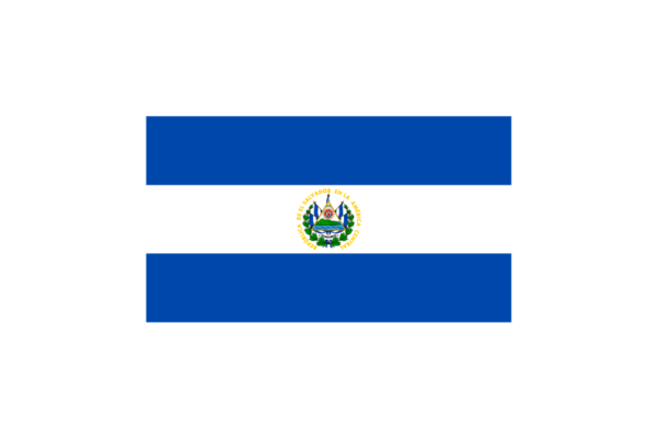 エルサルバドル共和国（El Salvador/ESA）国旗のフリー素材、無料素材イラストダウンロード　ai png