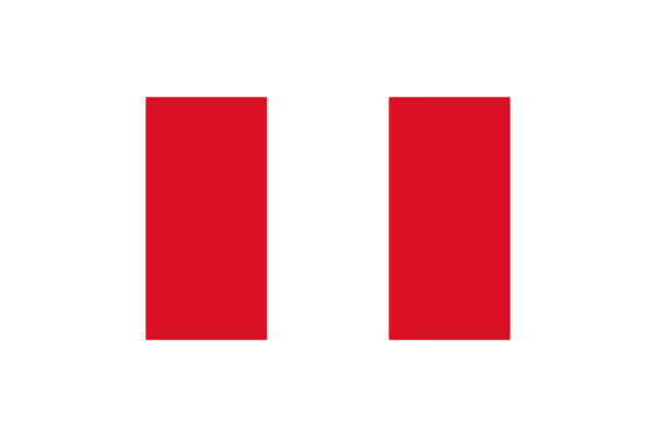 ペルー (Peru)国旗のフリー素材、無料素材イラストダウンロード　ai png