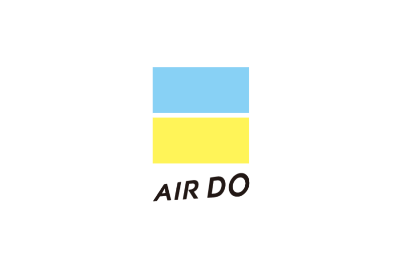 航空会社-AIRDO（エアドゥ）のロゴマークフリー素材無料イラストレーター ai png素材ダウンロード