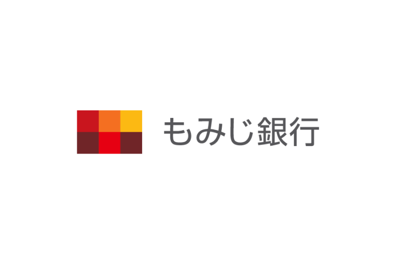 日本地方銀行-もみじ銀行（Momiji Bank, Ltd.）ロゴデータ無料素材ダウンロード ai svg png　フリー素材