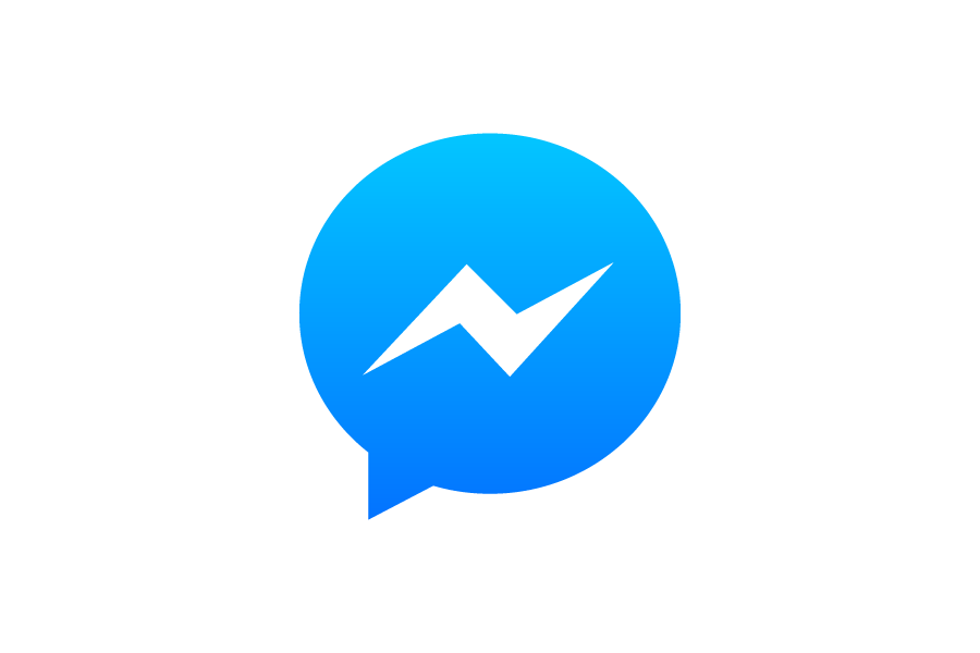 ソーシャルメディアフェイスブックメッセンジャー　(FaceBook Messenger)　ロゴデータ無料素材　フリー素材 SVG PNG