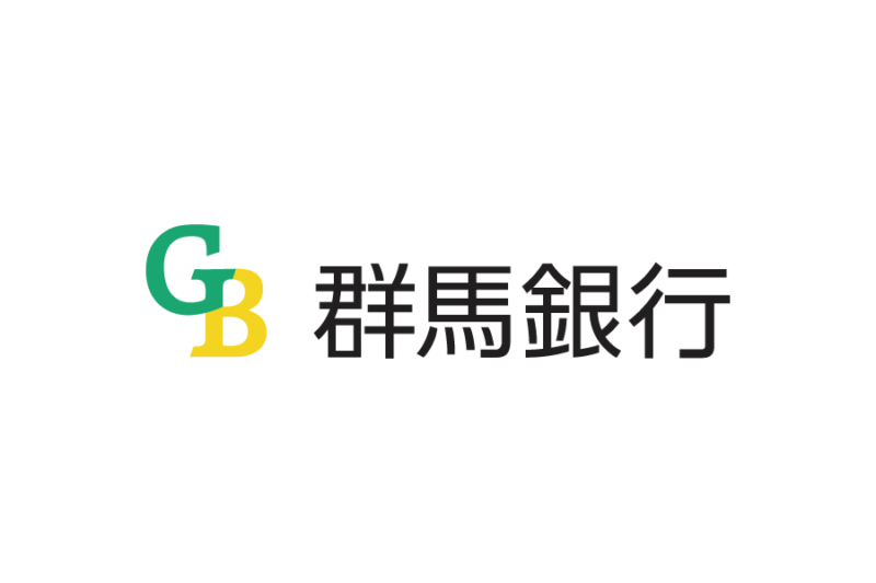 日本地方銀行-群馬銀行（Gunma Bank）ロゴデータ無料素材ダウンロード ai svg png　フリー素材