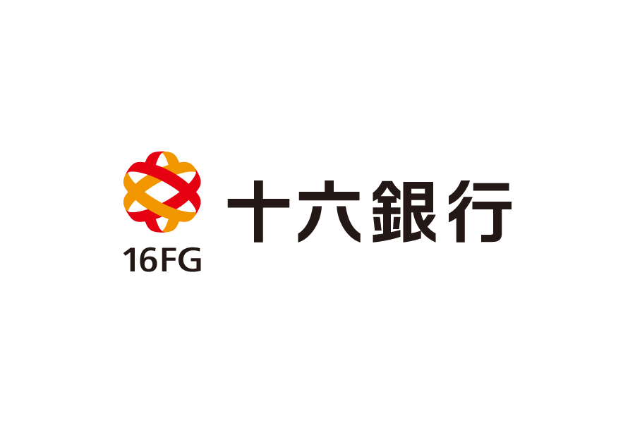日本地方銀行-十六銀行（The Juroku Bank, Ltd.）旧八千代銀行ロゴデータ無料素材ダウンロード ai svg png　フリー素材