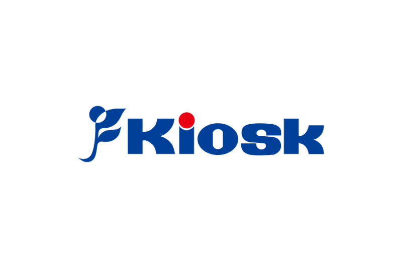 コンビニエンスストア-キヨスク（Kiosk）のロゴマークeps png データ無料　フリー素材ダウンロード　