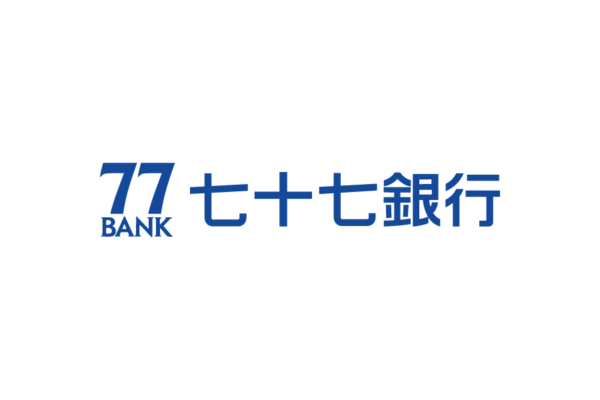 日本地方銀行-七十七銀行（77 Bank）ロゴデータ無料素材ダウンロード ai svg png　フリー素材