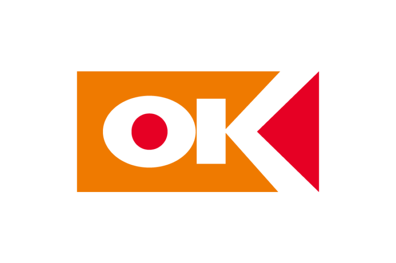 スーパーマーケット-オーケーストア（OK）のロゴマークeps png データ無料　フリー素材ダウンロード　