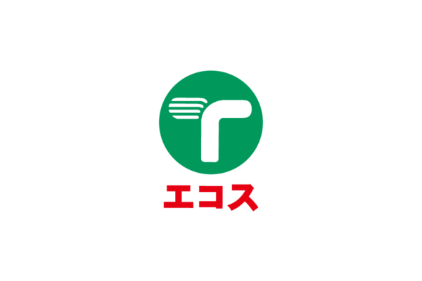 スーパーマーケット-エコス（ECOS）のロゴマークeps png データ無料　フリー素材ダウンロード　