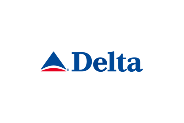 航空会社-デルタ航空（Delta Air Lines）のロゴマークフリー素材無料イラストレーター ai png素材ダウンロード