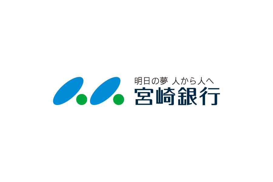 日本地方銀行-宮崎銀行（The Miyazaki Bank, Ltd.）ロゴデータ無料素材ダウンロード ai svg png　フリー素材