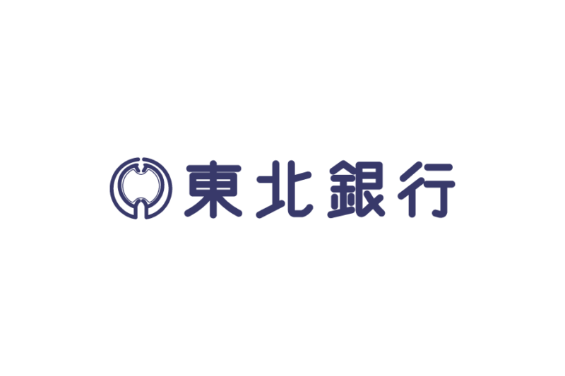 日本地方銀行-東北銀行（Tohoku Bank, Ltd.）ロゴデータ無料素材ダウンロード ai svg png　フリー素材