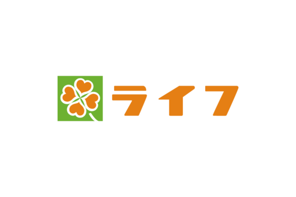 スーパーマーケット- ライフ（LIFE）のロゴマークeps png データ無料　フリー素材ダウンロード　