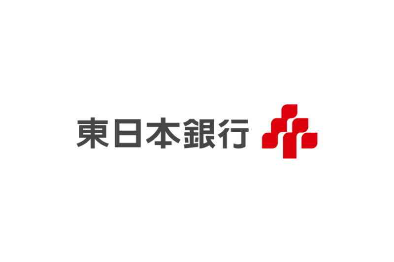 日本地方銀行-**東日本銀行（Higashi-Nippon Bank, Ltd.）ロゴデータ無料素材ダウンロード ai svg png　フリー素材