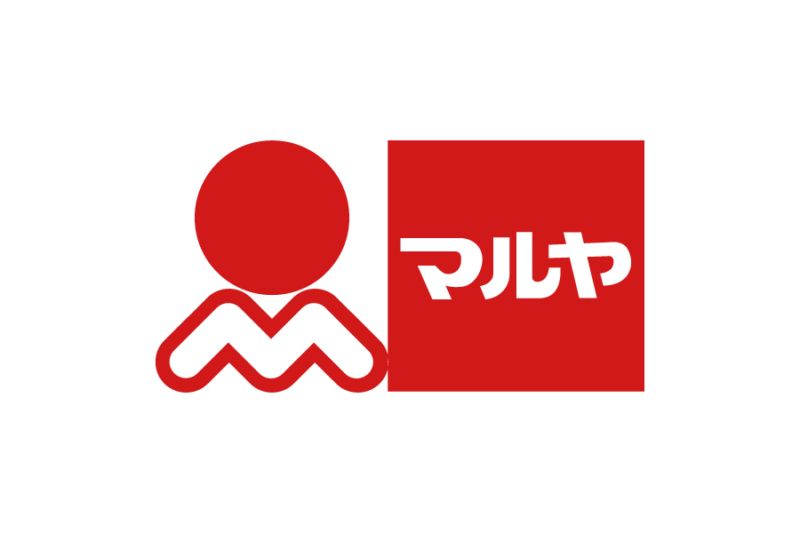 スーパーマーケット- マルヤ（Maruya）のロゴマークeps png データ無料　フリー素材ダウンロード　