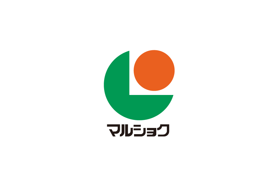 スーパーマーケット-マルショク（Marushoku）のロゴマークeps png データ無料　フリー素材ダウンロード　
