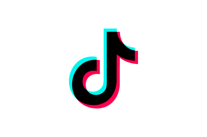 ソーシャルメディアティックトック　(Tiktok)　ロゴデータ無料素材　フリー素材 ai PNG