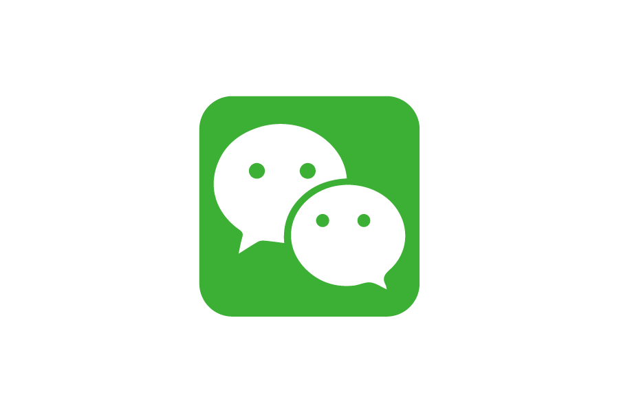 ソーシャルメディアウィーチャット　(WeChat)　ロゴデータ無料素材　フリー素材 ai PNG