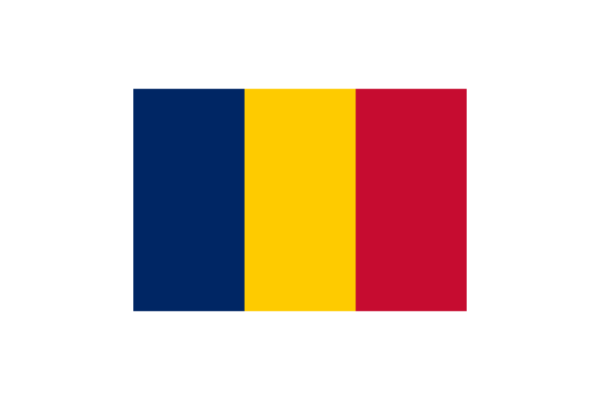 中央アフリカ-チャド (Chad)国旗のフリー素材、無料素材イラストダウンロード　ai png
