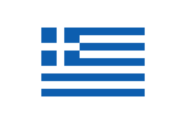 ギリシャ (Greece)国旗のフリー素材、無料素材イラストダウンロード　ai png