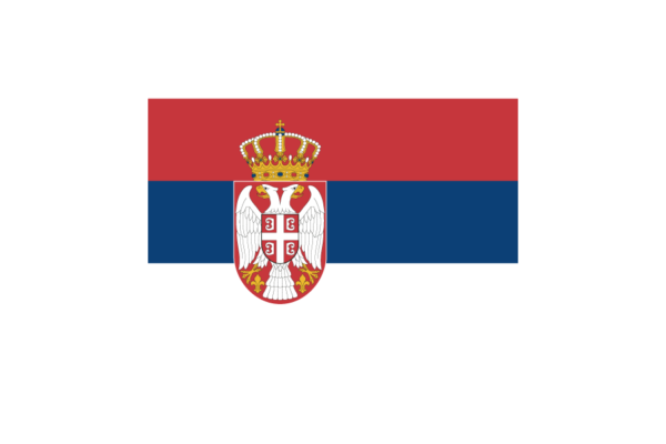 セルビア (Serbia)国旗のフリー素材、無料素材イラストダウンロード　ai png