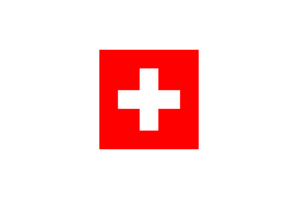 スイス (Switzerland)国旗のフリー素材、無料素材イラストダウンロード　ai png