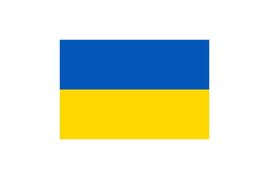 ウクライナ (Ukraine)国旗のフリー素材、無料素材イラストダウンロード　ai png