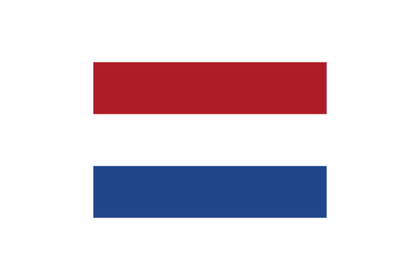 オランダ (Netherlands)国旗のフリー素材、無料素材イラストダウンロード　ai png