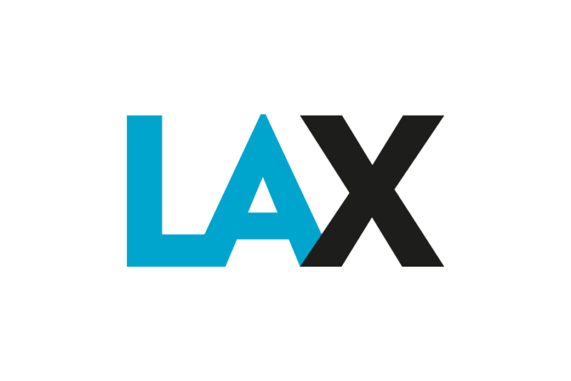 航空会社-ロサンゼルス国際空港（Los Angeles International Airport, LAX）のロゴマークフリー素材無料イラストレーター ai png