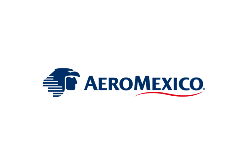 航空会社-アエロメヒコ航空（AeroMexico）のロゴマークフリー素材無料イラストレーター ai png素材ダウンロード
