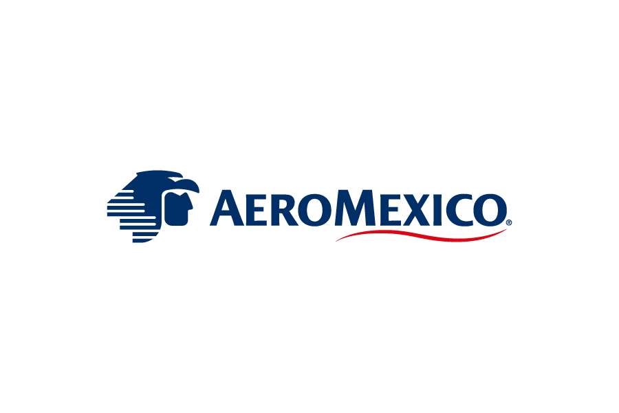 航空会社-アエロメヒコ航空（AeroMexico）のロゴマークフリー素材無料イラストレーター ai png素材ダウンロード