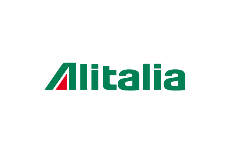 航空会社-イタリア航空（Alitalia)のロゴマークフリー素材無料イラストレーター ai png