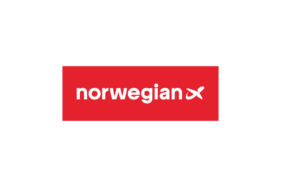 航空会社-ノルウェー・エアシャトル（Norwegian Air Shuttle）のロゴマークフリー素材無料イラストレーター ai png