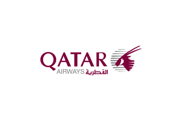 航空会社-カタール航空（Qatar Airways）のロゴマークフリー素材無料イラストレーター ai png素材ダウンロード