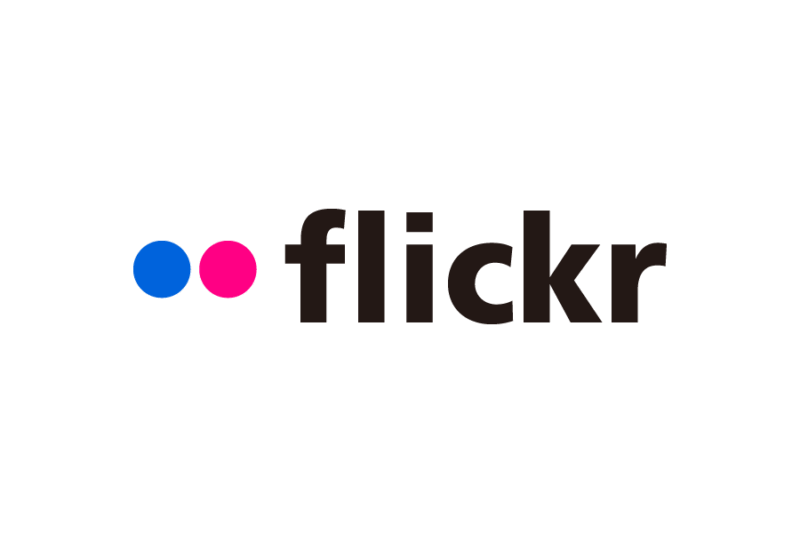 写真を共有できるウェブサービス、Flickr（フリッカー）の無料ロゴ素材｜logo eps ai pngフリー素材で使えるロゴ素材高品質データをダウンロード！