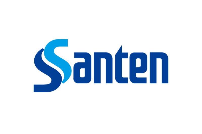 目薬などを販売する製薬会社、参天製薬（Santen）の無料ロゴ素材｜logo eps ai pngフリー素材で使えるロゴ素材高品質データをダウンロード！