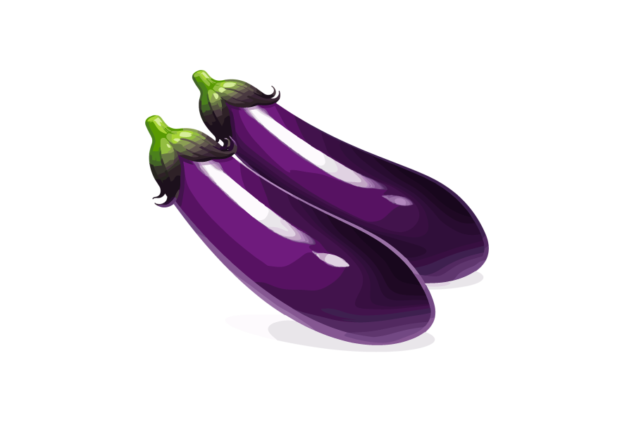 ナス・野菜イラスト素材