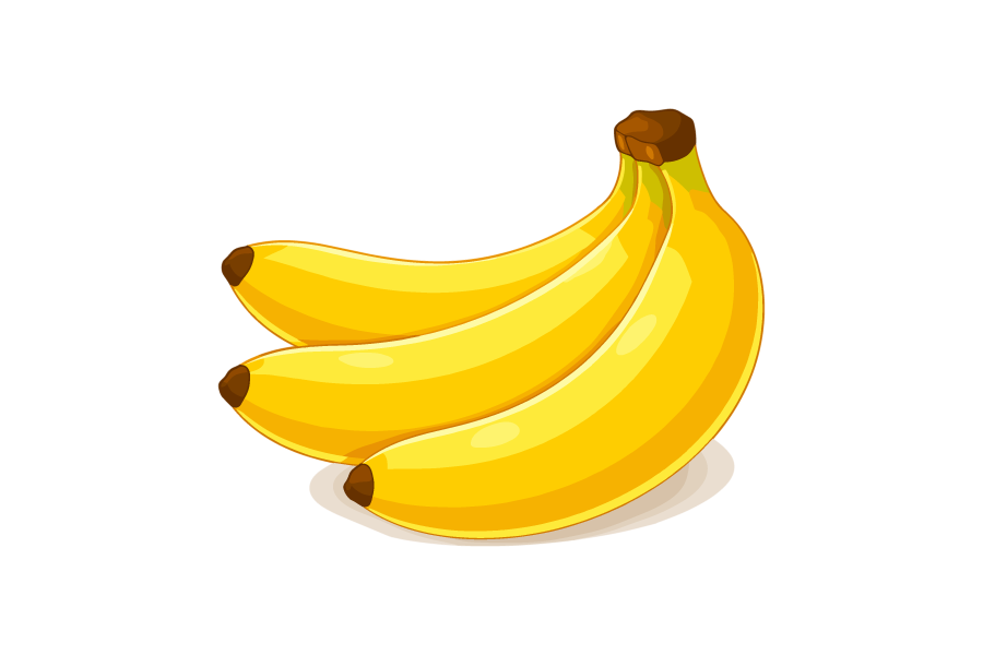 バナナのイラスト
