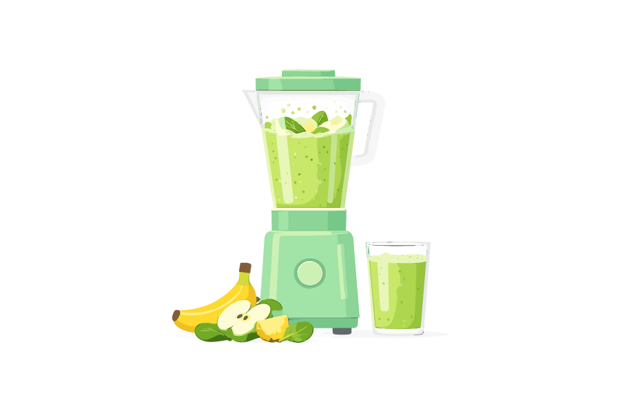 ジューサー・ミキサーのイラスト