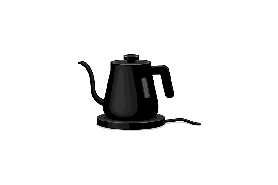 電気ポット・ケトルのイラスト